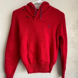 VINTAGE Ralph Lauren Polo Hooded Sweater